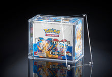 Lade das Bild in den Galerie-Viewer, Acryl Case für Pokemon 36er Display - Booster Box - modern & vintage zum Beispiel Evolutions