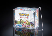 Lade das Bild in den Galerie-Viewer, Acryl Case für Pokemon 36er Display - Booster Box - modern & vintage Scarlet & Violet