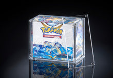 Lade das Bild in den Galerie-Viewer, Acryl Case für Pokemon 36er Display - Booster Box - modern & vintage Silver Tempest - Silberne Sturmwinde