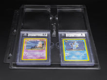 Lade das Bild in den Galerie-Viewer, 1x Graded Slab Page for BGS Beckett Grading Cards - perfect for Ultra Pro 3 Ring Ordner