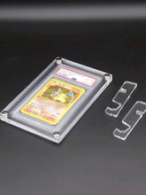 Lade das Bild in den Galerie-Viewer, Acryl Pokemon Schutzbox Case Protector für PSA Grading Karten
