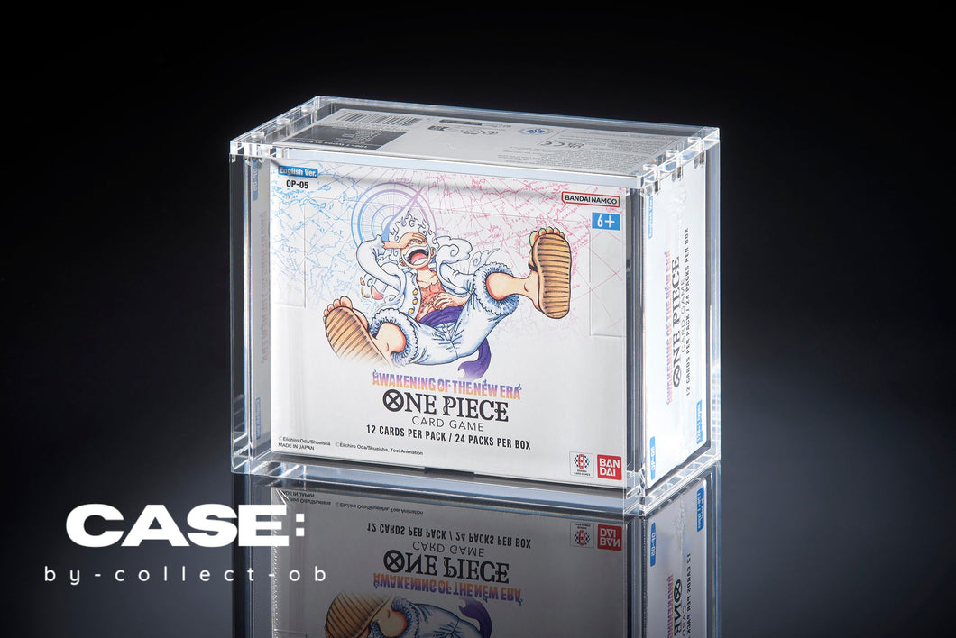 Acryl Case One Piece Display Booster Box englisch OP-05 Awakenig of the new era