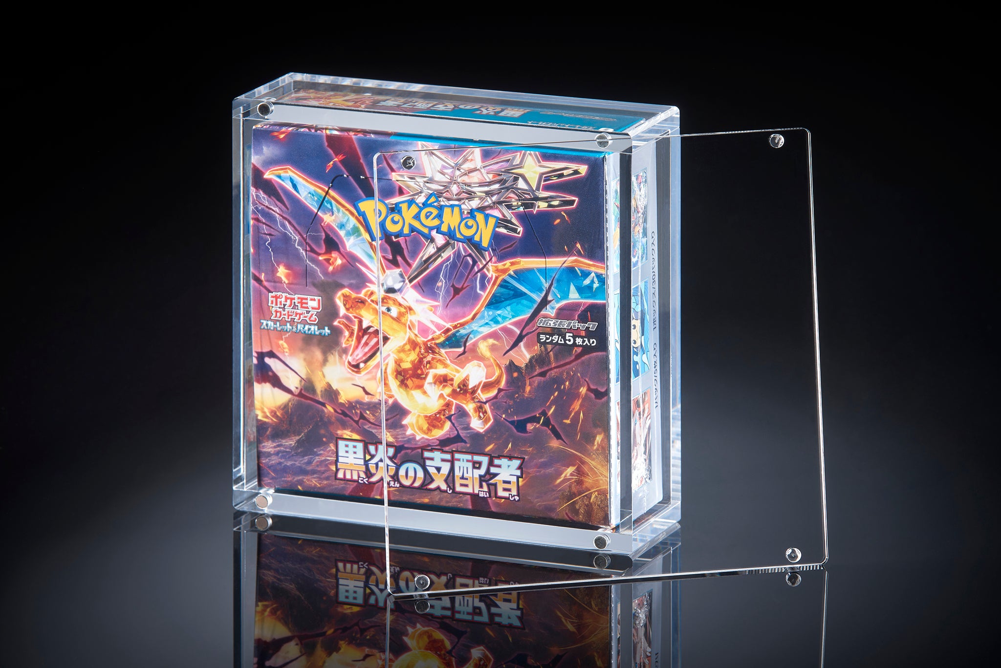 Acryl Case Pokemon Japanische Display Booster Box 30er - 20er / Ruler   collect-ob