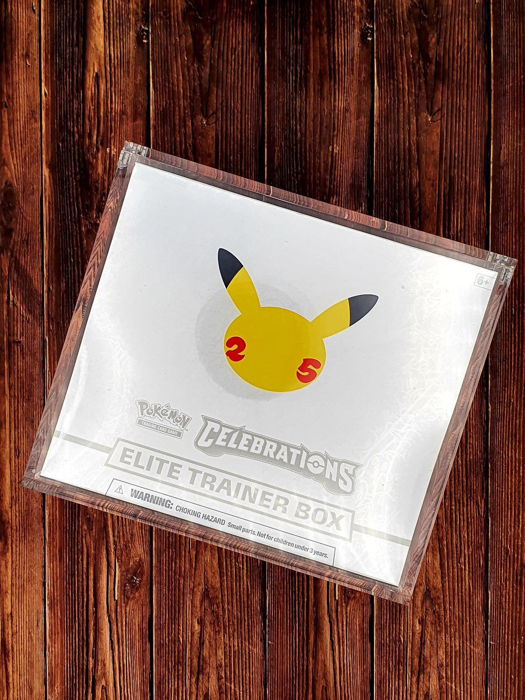 Pokemon Elite Trainer / Top Trainer Box Acryl Case mit Magnetdeckel