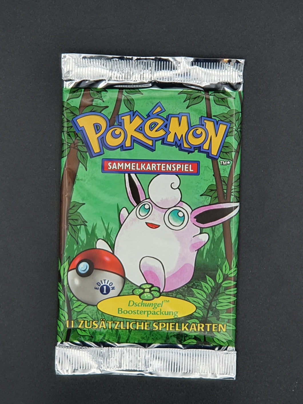 Pokemon Booster Pack Dschungel Jungle FIRST EDITION