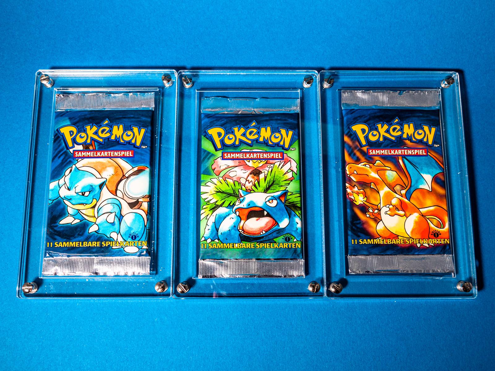 Pokemon Base Set 1999 Booster Acrylgehäuse Schutz Case!!! – collect-ob