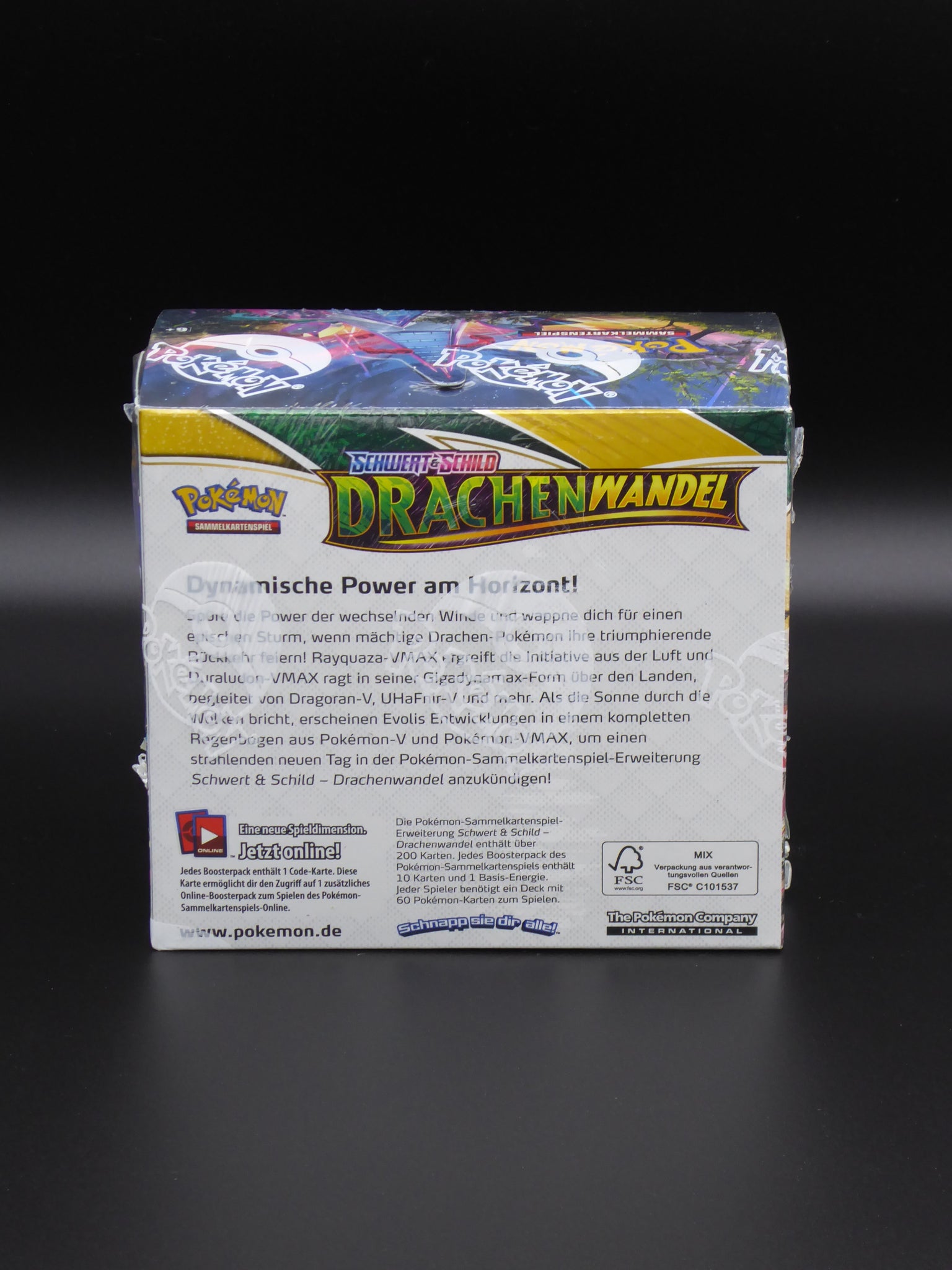 Sofort Lieferbar" Pokemon Display Drachenwandel SEALED collect-ob Sofort Lieferbar" Pokemon Display Drachenwandel SEALED collect-ob