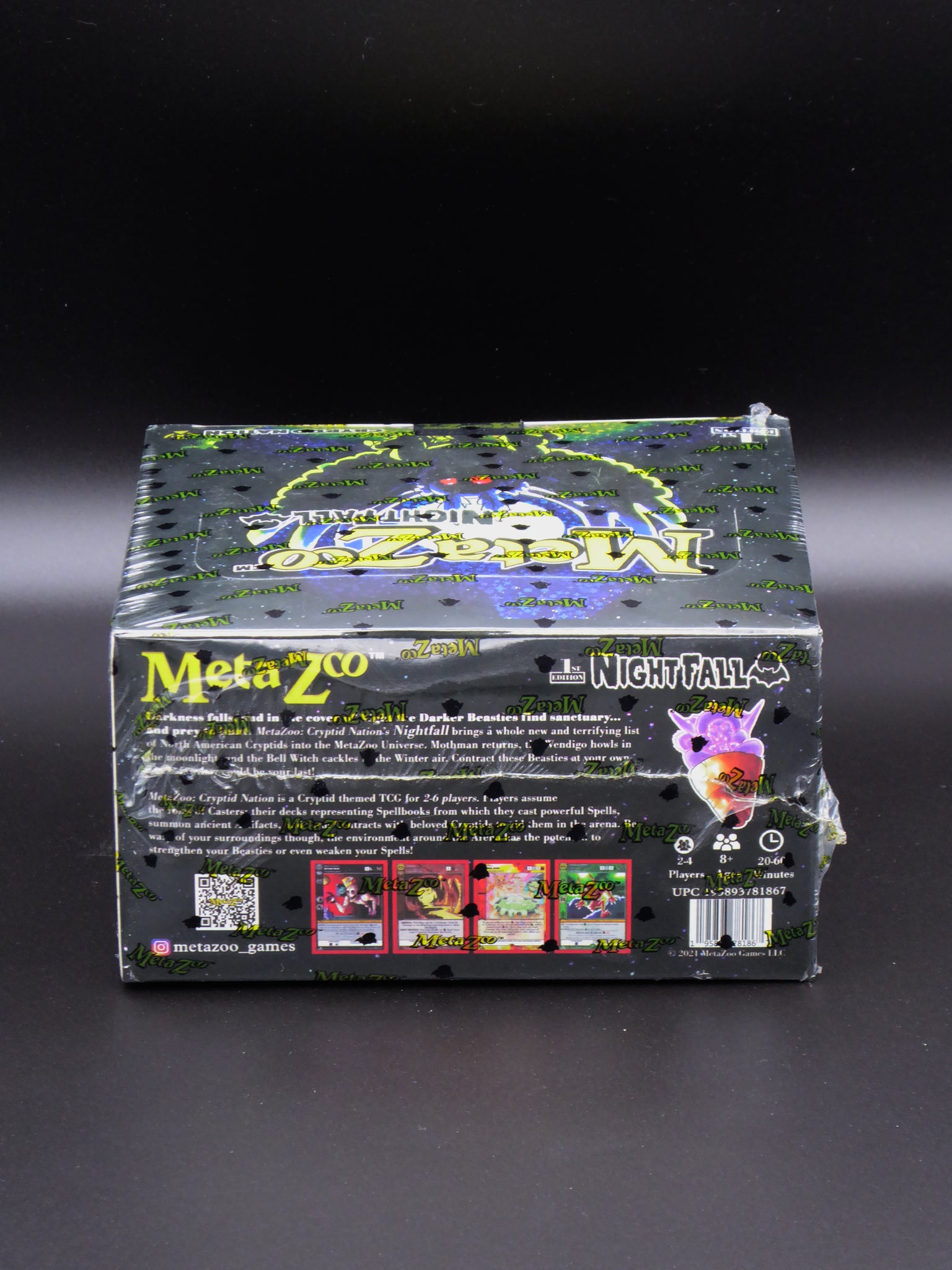 Sofort Lieferbar" Metazoo 1st Edition Nightfall Booster Box SEALED collect-ob Sofort Lieferbar" Metazoo 1st Edition Nightfall Booster Box SEALED collect-ob