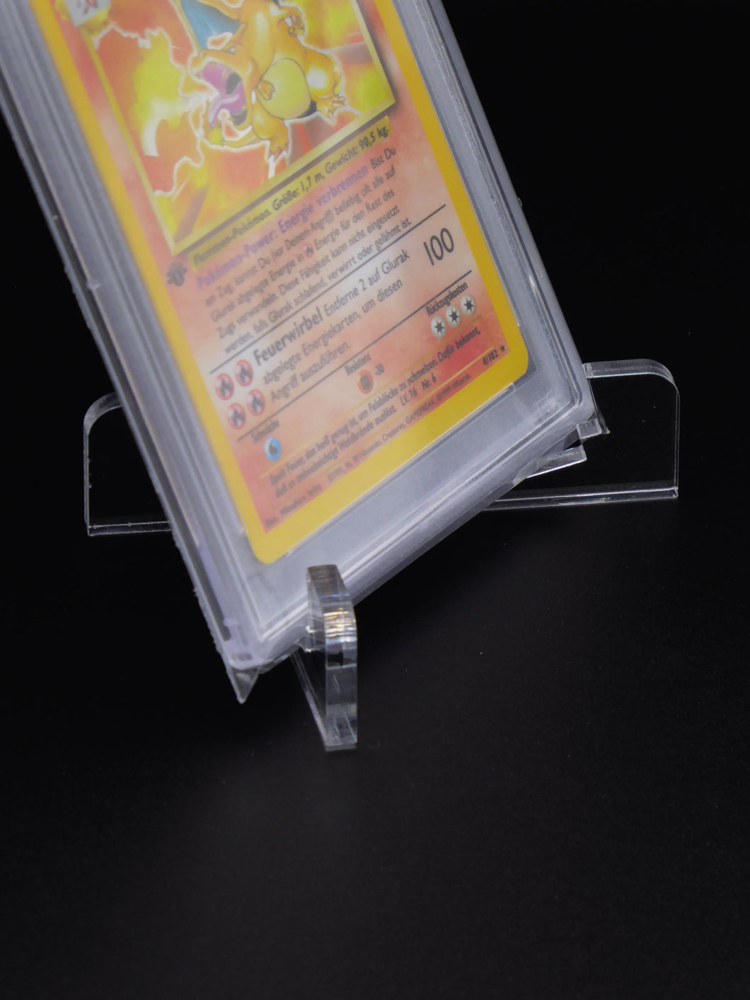 1x Grading Acryl Kartenständer für PSA BGS TCG Pokemon YuGIOh oder Sport Karten