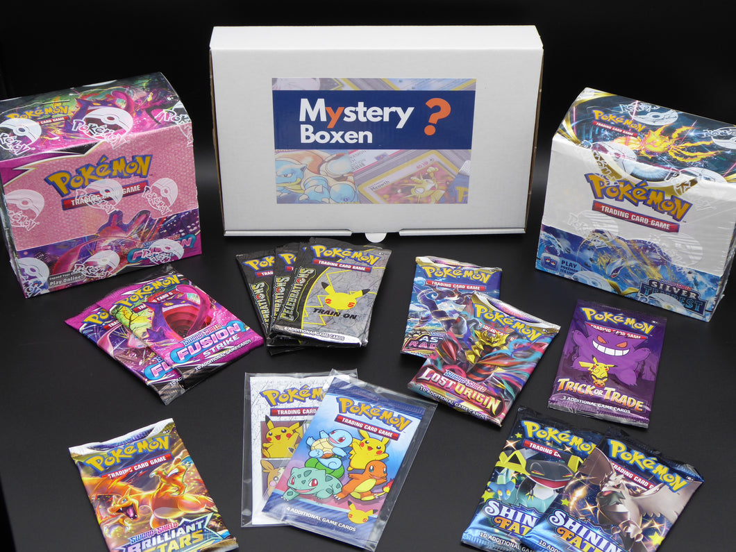 Mystery Pokemon Box - Booster Packs - Grading Card - TCG Zubehör - PSA Cards