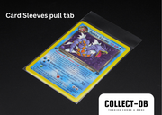 Card Sleeves with Pull Tab "Schutzhüllen" mit Lasche Pokemon TCG PSA Submission